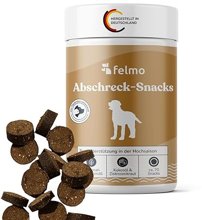 Hochsaison-Snacks für Hunde mit Schwarzkümmel & Kokosöl, ca. 70 getreidefreie Hundesnacks – mit Lammprotein & Bierhefe – Zutaten, traditionell in Verbindung mit Hautgeruch – für alle Rassen & Alter