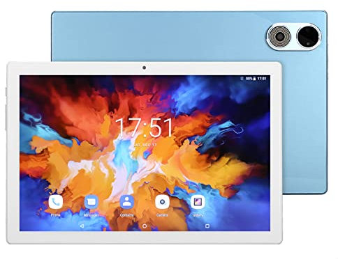 Tablet 11.0 da 10,1 Pollici, Octa, 8GB 128GB ROM, 512GB Espandibili, Schermo IPS HD, Doppia Fotocamera, BT 5.0, Doppi Altoparlanti, WiFi, Batteria a Lunga Durata (Blu)