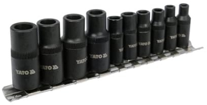 YATO YT-29280 Juego de vasos de impacto