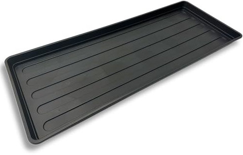 EarlyGrow Grow Bag Tray 100cm x 40cm Garden Plant Watering Indoor, Outdoor, Greenhouse for Tomatoes, Fruits and Vegetables, and Boots, Litter or Oil Tray