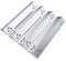 teileplus24 BR10-4-SM Gasgrill Edelstahl Brennerabdeckung kompatibel mit Jamestown Knox 4-Brenner | Flavorizer Bars | Passgenau | Rostfrei | Brennerschutz