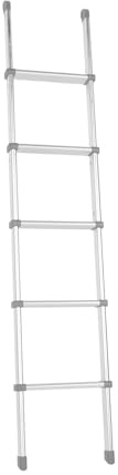 Échelle de Lit de Camping-Car à 5 Marches en Alliage D'aluminium, échelle Amovible avec Main Courante de sécurité, Compatible avec Camping-Car, Remorque, Caravane, Yacht