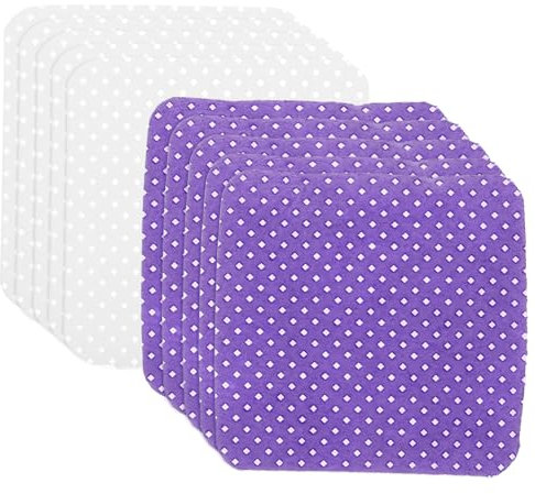 CIMAXIC Boxen Diamantbild Radiergummi Und Kleberreinigungspad Effektiver Kleberentferner Für DIY Diamantmalerei Langlebige Reinigungstools Lila Weiß