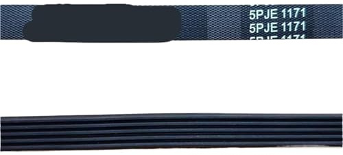 YHNNH Adecuado, Compatible con Beko, Correa De Lavadora De Tambor WCC7502B0I WCY91231MI 5PJE1171, Correa Transportadora