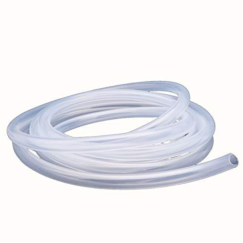 Lcuihong-Tubería Transparente Tubo de Silicona Flexible Transparente, ID 16mm x 20 mm OD, Bebida Manguera de Goma de Agua, Tubería Suave de Leche Conexión Variedad de Uso