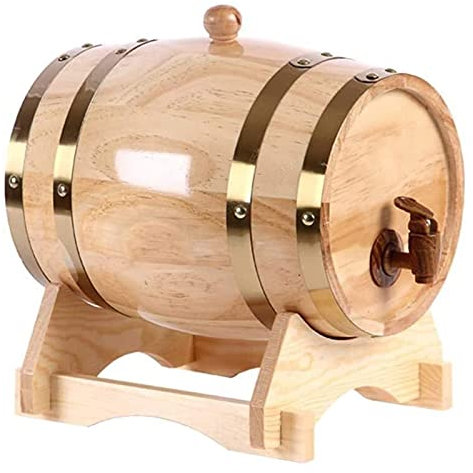 whisky decantador Whisky Decanter Wine Decanter Vino de barrica en roble, roble antiguo 1.5/05.03. Decantadores de licor de 10 litros hechos a mano con un barril para cerveza vino cerveza whisky pue