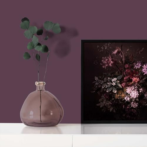 K&L Wall Art Seidenmatt Wandfarbe Violette Innenwandfarbe modern Wandschutz Anstrich 5Liter Farbe Flieder Lavender
