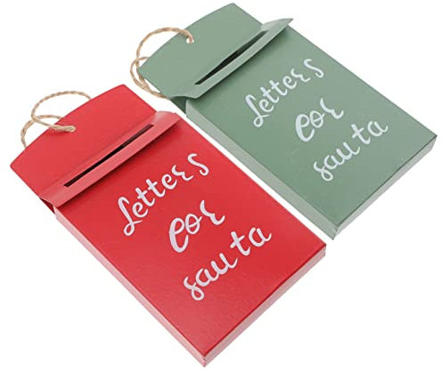 CORHAD Retro-Briefkasten- Weihnachtsbaum Briefkasten-Ornament Weihnachtsdekoration Hängeornament für Heimdekoration