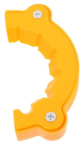 Multipurpose Drill Bit Sharpener Jig for Grinder, Yellow Abs