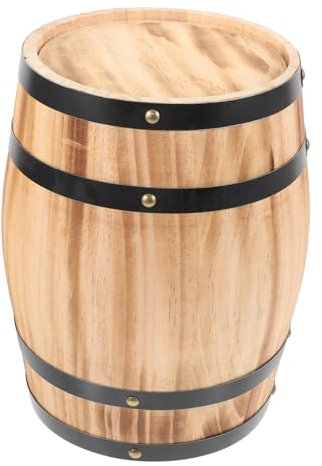 Holzfass Requisite Bierdekoration Holz Rotwein Deko Bar Dekor Rustikales ästhetisches Foto