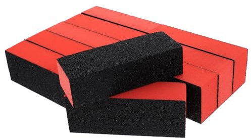 PACKOVE 10pezzi Spugna Per Lucidare Unghie Blocco Lucidante Per Manicure Strumento Per Lucidatura Liscia Duraturo e Portatile