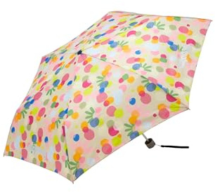 ergobag Regenschirm | Ultraleichter Kinderschirm für die Schultasche mit Tasche, kompakt zusammenfaltbar und mit 90 cm Durchmesser