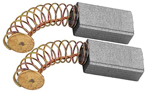 Yechiry Reemplazo de Escobillas de Carbón de 20 Piezas, Juego de Escobillas de Carbón para Motor, de 15x8x5 Mm para Taladro Percutor