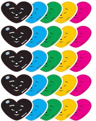 JOVS Hanging Car Air Fresheners Pack of 25 – Long-Lasting Car Scents – Mixed Fragrances Melon, Blackice, Lemon, New Car & Ocean.