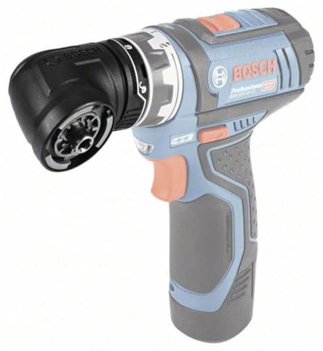 Bosch Professional GFA 12-W FlexiClick angle screw adapter (compatible with GSR 12V-15 FC)