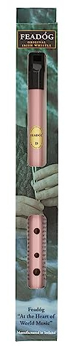 Feadog Original Irische Whistle Pink D, 1er Pack (1 x 1 Stück)