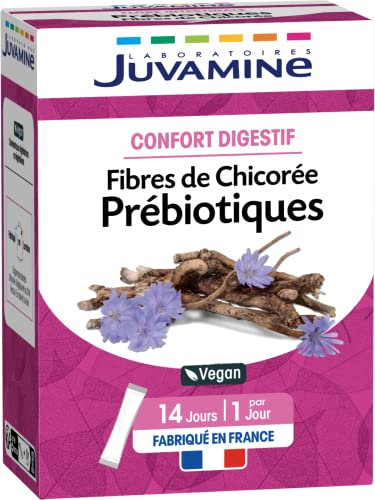 JUVAMINE - Confort digestif - Inuline de Chicorée Flore Intestinale - 14 Sticks