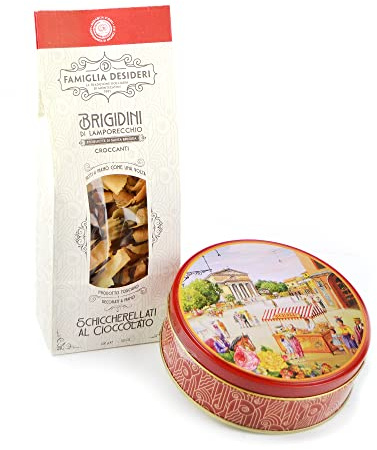 Lata de 450 g de moncatini + 400 g de brídeos de frambuesa tradicionales de ánís para desayuno, té y merienda