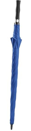 Oshhni Golfschirm, automatisch zu öffnender Regenschirm, 144 cm Durchmesser, 8 Knochen, regenfester Regenschirm, Regenschirm mit langem Griff, für, Blau