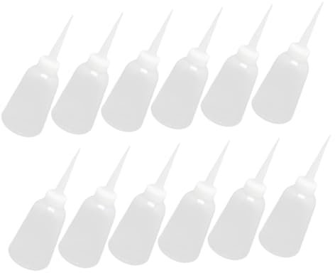 Alipis Engine Oil Bottle Glue Pot 12pcs Squeezable Dropper Bottle for Liquid Glue