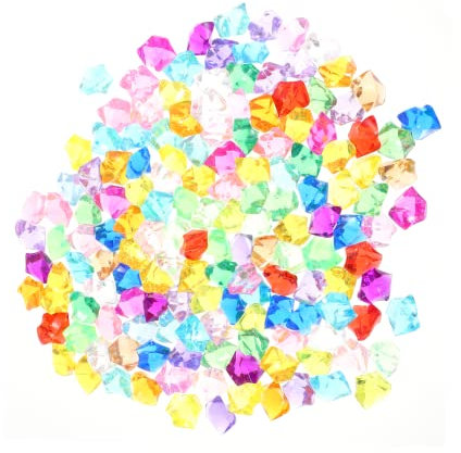 HOMOCONO 200stücke Bunte -diamanten Künstliche -gems Für Hochzeitsdekoration -projekte Vasenfüller Hochwertige Simulationsteine Für Kreative Gestaltungen