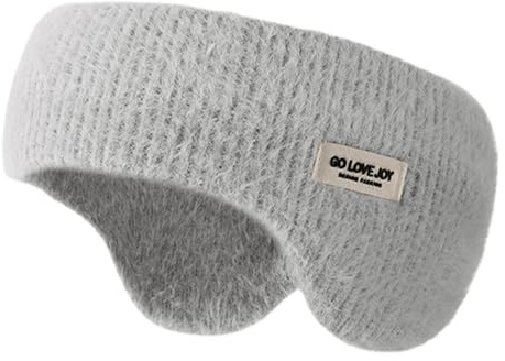Ear Muffs, Winter Ear Warmer Headband, Unisex Soft Winter Headbands for Women Men Kids, Lightweight Soundproof Ear Muffs for Sleeping, Noise Cancelling Earmuffs, Portable Windproof Ear Muffs