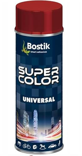 TRANS - PAL Spray Paint 400ml – Fast Drying, Universal Super Color Acrylic Paint for Metal, Wood, Plastic & More – Indoor & Outdoor (Ruby)