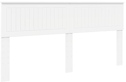 vidaXL Testiera Bianco Legno ingegnerizzato