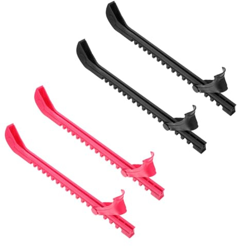 Toyvian 2 Paar Schlittschuhschoner aus Langlebigem Material Kufenschoner für Hockey und Eiskunstlaufschuhe Schutzbezüge für Eislaufschuhe Praktische Kufenprotektoren für Erwachsene und