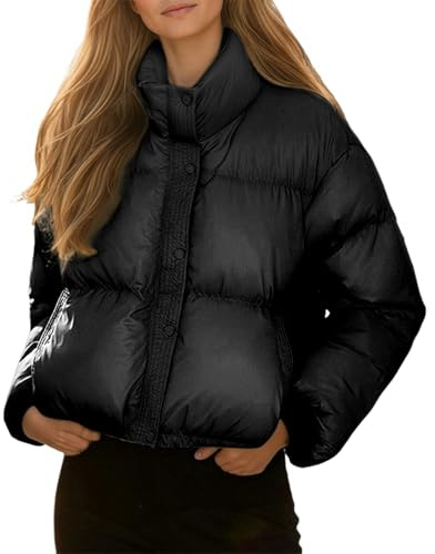 Anorak Mujer Chaqueta De Mujer Chaqueta Entretiempo Plumas Negro Chaquetas Acolchadas Chaquetones Invierno Ropa Invierno Plumifero Ligero Chaquetas Puffer Jacket Vestir Cazadora Acolchada Chaquetones