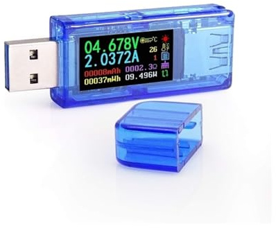 RD AT35 Cifre USB 3-0 LCD a colori Voltmetro Amperometro Misuratore di Tensione Corrente Multimetro Carica Batteria Power Bank Tester
