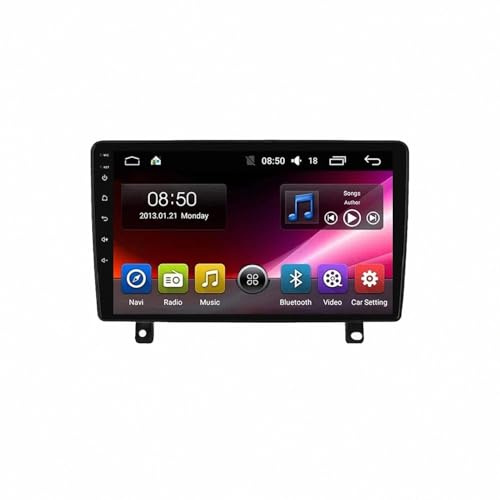 Auto-Multimedia-Player 2 Din für Opel Astra H 2006-2014 Apple Carplay & Android Auto mit OTA-Updates, Mirror Link, Sprachsteuerung, GPS-Navigation, 4 Kern 4G+64G
