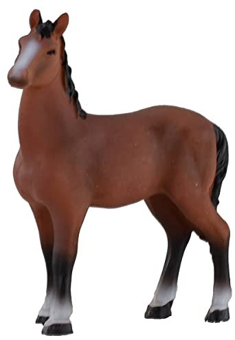 Dekop Krippenfigur Pferd braun Höhe ca. 9cm passend für 7-9cm Figuren (44635284294)