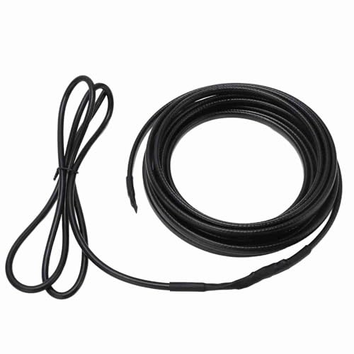 Pipe Heating Cable 5m Self Regulating Heat Tape with Plug for Pipe Freeze Protection Garden Hose Water Pipe Insulation