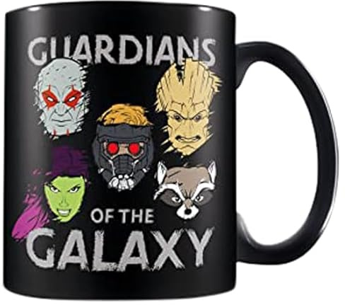 Pyramid International Marvel Comics Guardians of The Galaxy (Sketched Faces Design) 11oz Ceramic Mug - Official Merchandise