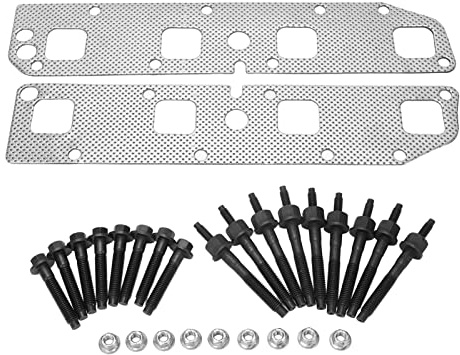 Joint de Collecteur D'échappement, Kit de Réparation de Goujons de Boulons de Collecteur D'échappement 53013943AA de Remplacement pour 1500 2500 3500