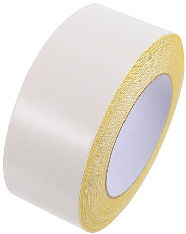 EXCEART 1roll Double Sided Cloth Carpet Tape Adhesive Tape for Binding Insulation and Floor Use Heat Resistant Easy to Peel for Weddings and Events