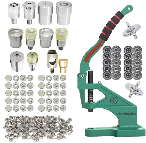Trimming Shop Bag Makers Kit for DIY Leathercraft & Purse Making [Silver]