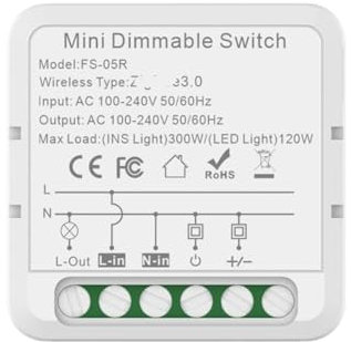 HAPRSLIKG Interruttore Domestico Intelligente 100~240V 50/60Hz 10A luminosità dell'interruttore Domestico Regolabile