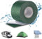 Lechin Nastro Sigillante Impermeabile, 5,7cm x 5m Nastro adesivo professionale per condotti, Nastro telato per riparazioni generiche, zanzariere, tubi di gomma e plastica, PVC, Verde