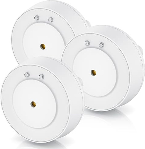 CSL - 3X Wassermelder Wassersensor Wasseralarm mit Batterie - IP66 - Mini Wasserdetektor Sensor - 110 dB lauter Alarm – Melder warnt bei Wasserschäden in Küche Bad Keller Waschmaschine