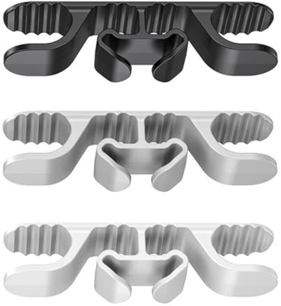 Mikikit 3pcs Cable Organizer Self-Adhesive Kitchen Appliance Cord Organizer for Cord Management for Wire Tidy and