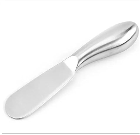 YBNSXP Couteau à Fromage en Acier Inoxydable à Manche Creux, Couteau à crème à Fromage, Couteau à Beurre, Couteau à Beurre, Cuisine à Domicile, pâtisserie, gâteau