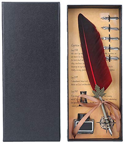 Fontana a molla vintage penna da scrittura calligrafia inchiostro penna quill dip penna elegante antico strumento di scrittura unico per la decorazione della casa vacanze in acciaio inox nib penna in