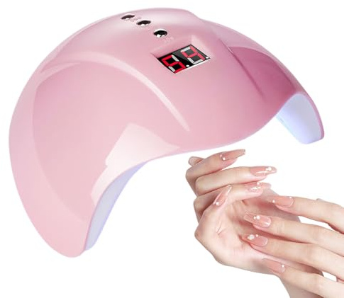 LAMATA DI NUOVI GEL UV - Gel LED LAMA 36W UV LUCE CON 4 timer - Asciugatrice rapida rapida per unghie di bellezza per unghie portatili per principianti e donne