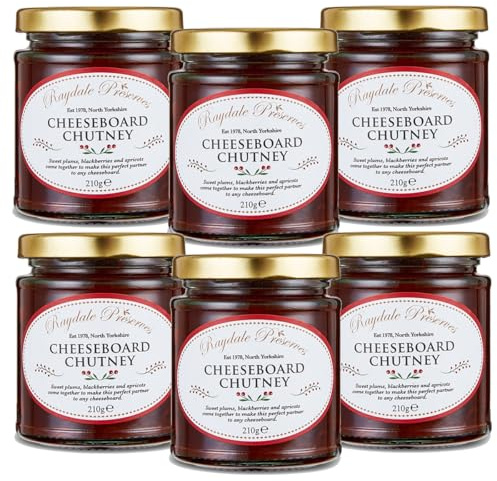 Raydale Preserves - Christmas Cheeseboard Chutney - 210g - Pack of 6