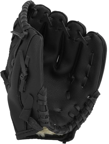 OVAQUIXI Baseballhandske, Professionell Softballvante med Ergonomisk Design och Förbättrat Grepp, för Ungdomar och Vuxna Spelare, Bekvämt PU-läder, Flera Storlekar (12,5 tum)