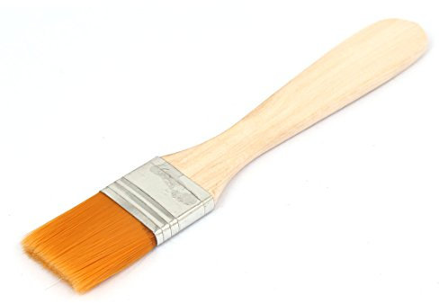 Aexit 135mm x 22mm Manico in legno pennello pennello arancione per pittore ID: 447618