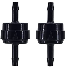 BBTUS 1/8 3.2mm PA66 Auto Circuit d'huile ressort clapet anti - retour, haute température résistant à la corrosion pompe unidirectionnelle vide clapet anti – retour