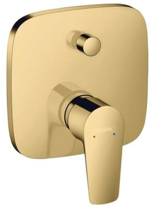 hansgrohe 71745990 Talis E Badrumsarmatur infälld polerad guld optisk ettgreppsblandare